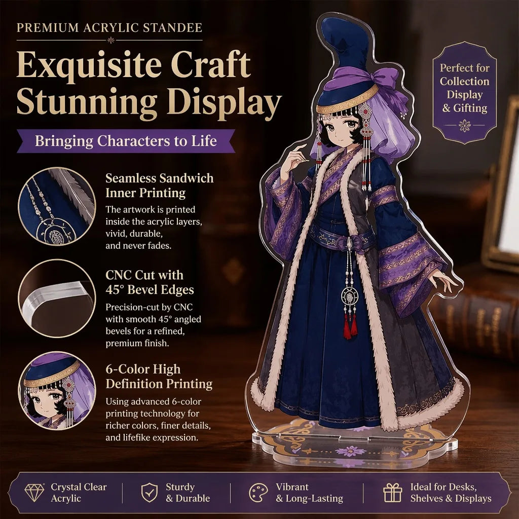 Jaadugar A Witch in Mongolia Royal Court Acrylic Stand