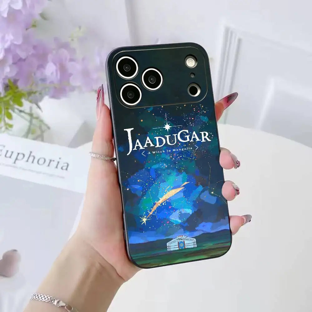 Jaadugar A Witch in Mongolia Steppe Dreams iPhone Case
