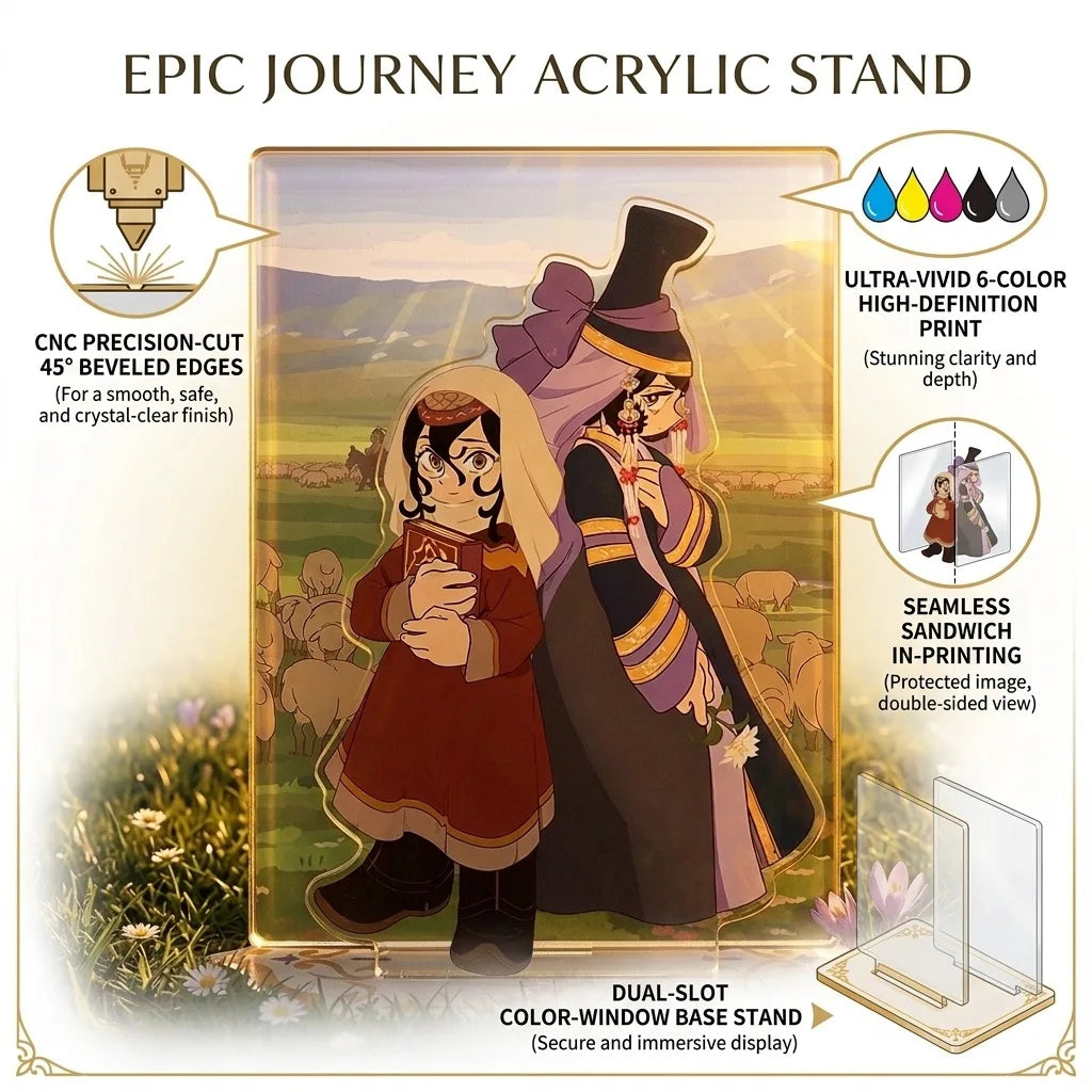 Jaadugar A Witch in Mongolia Enchanted World Acrylic Stand
